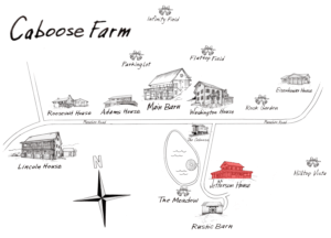 Jeffersom house on the property map